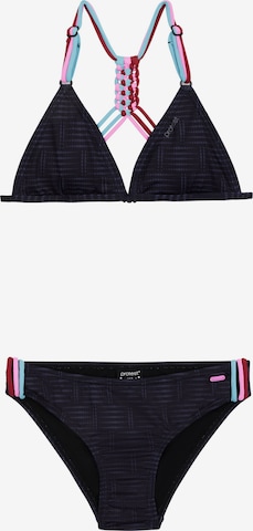 PROTEST Bikini 'PRTFIMKE 24 JR' in Schwarz: Vorderseite