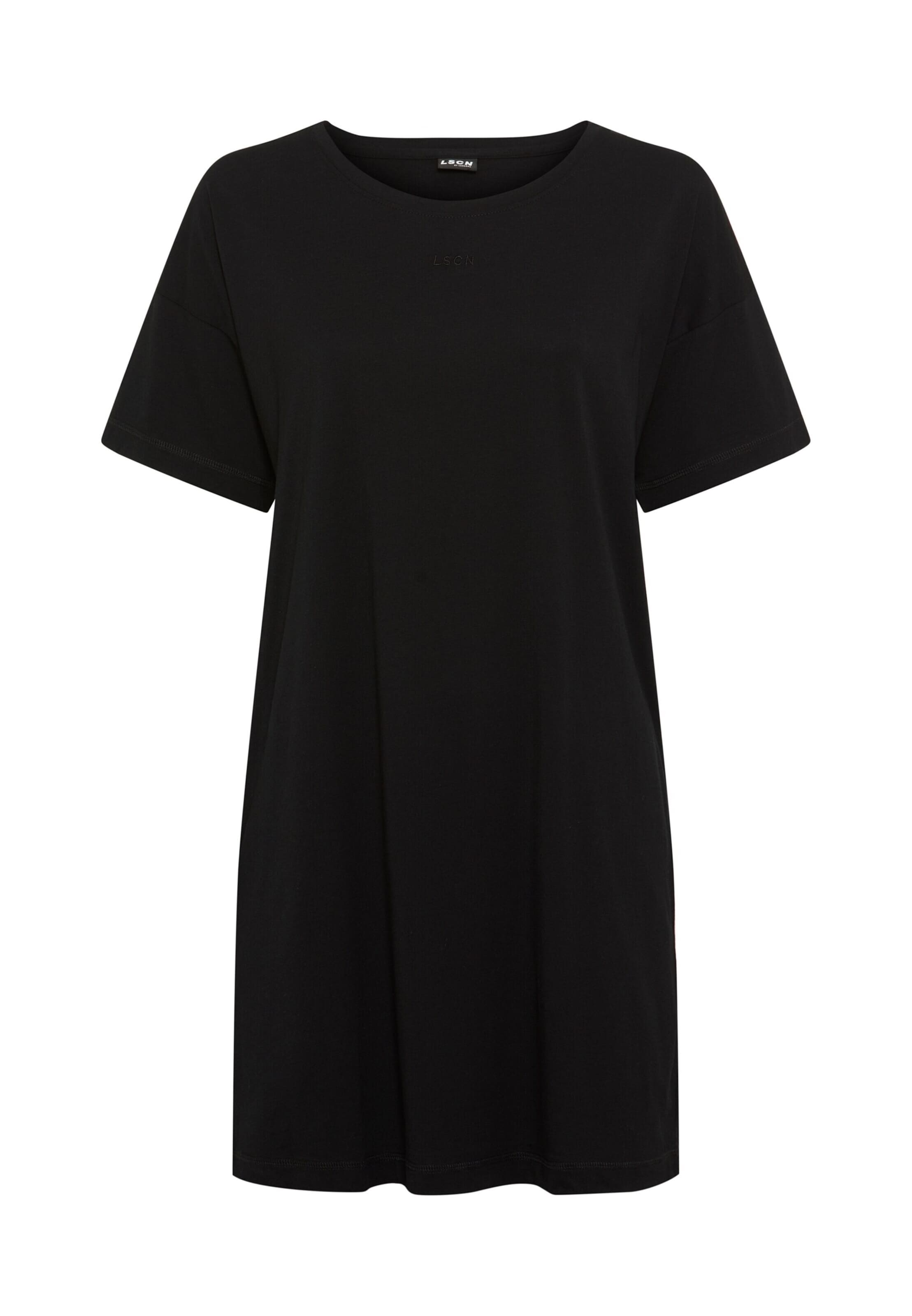 Chemise de nuit LSCN by LASCANA en noir : devant