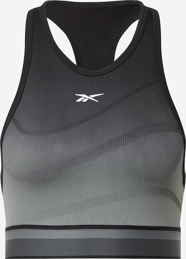 Reebok Sportski top u antracit siva / crna, Pregled proizvoda