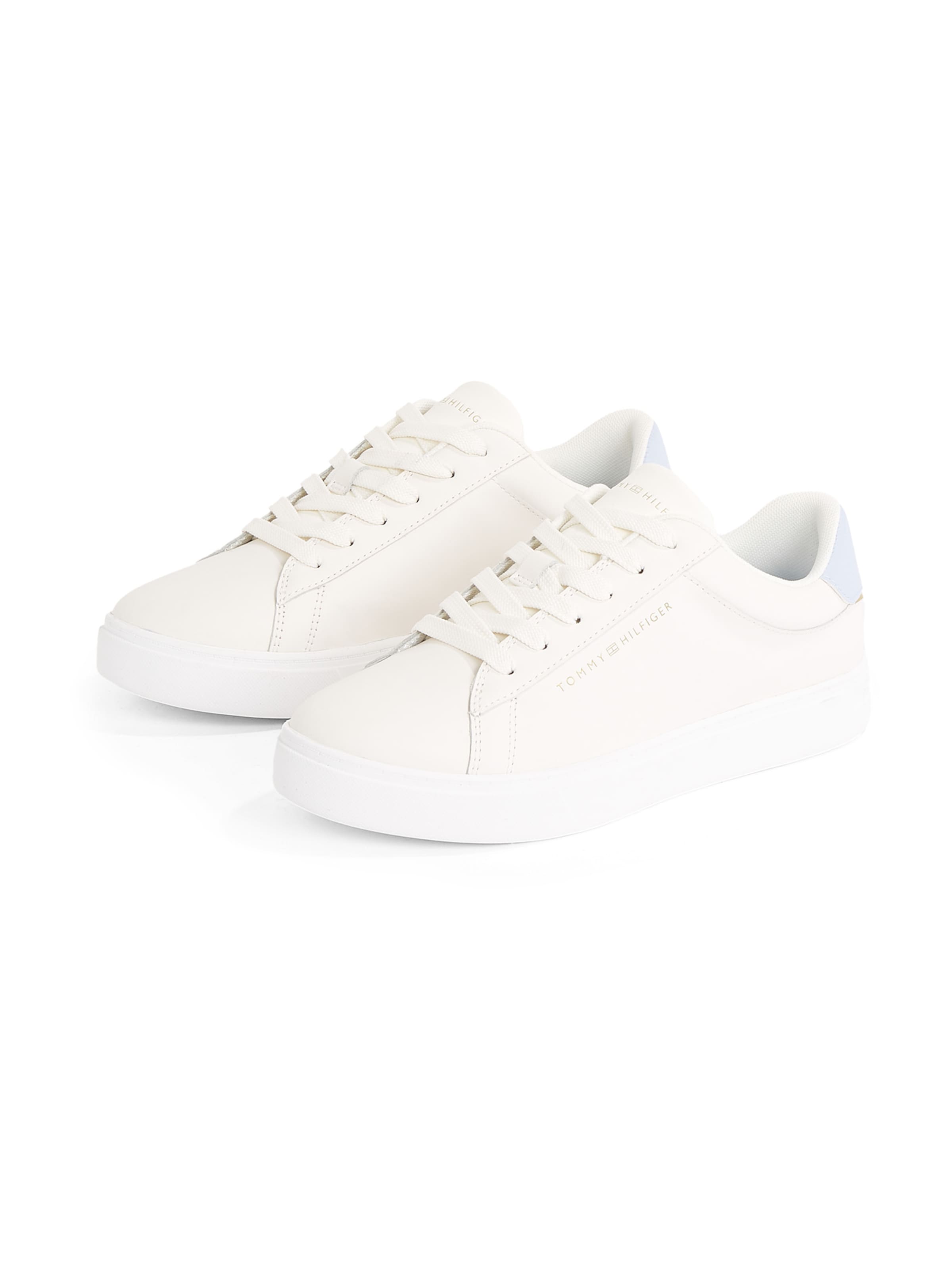 TOMMY HILFIGER Низкие кроссовки 'Essential Court' в Белый