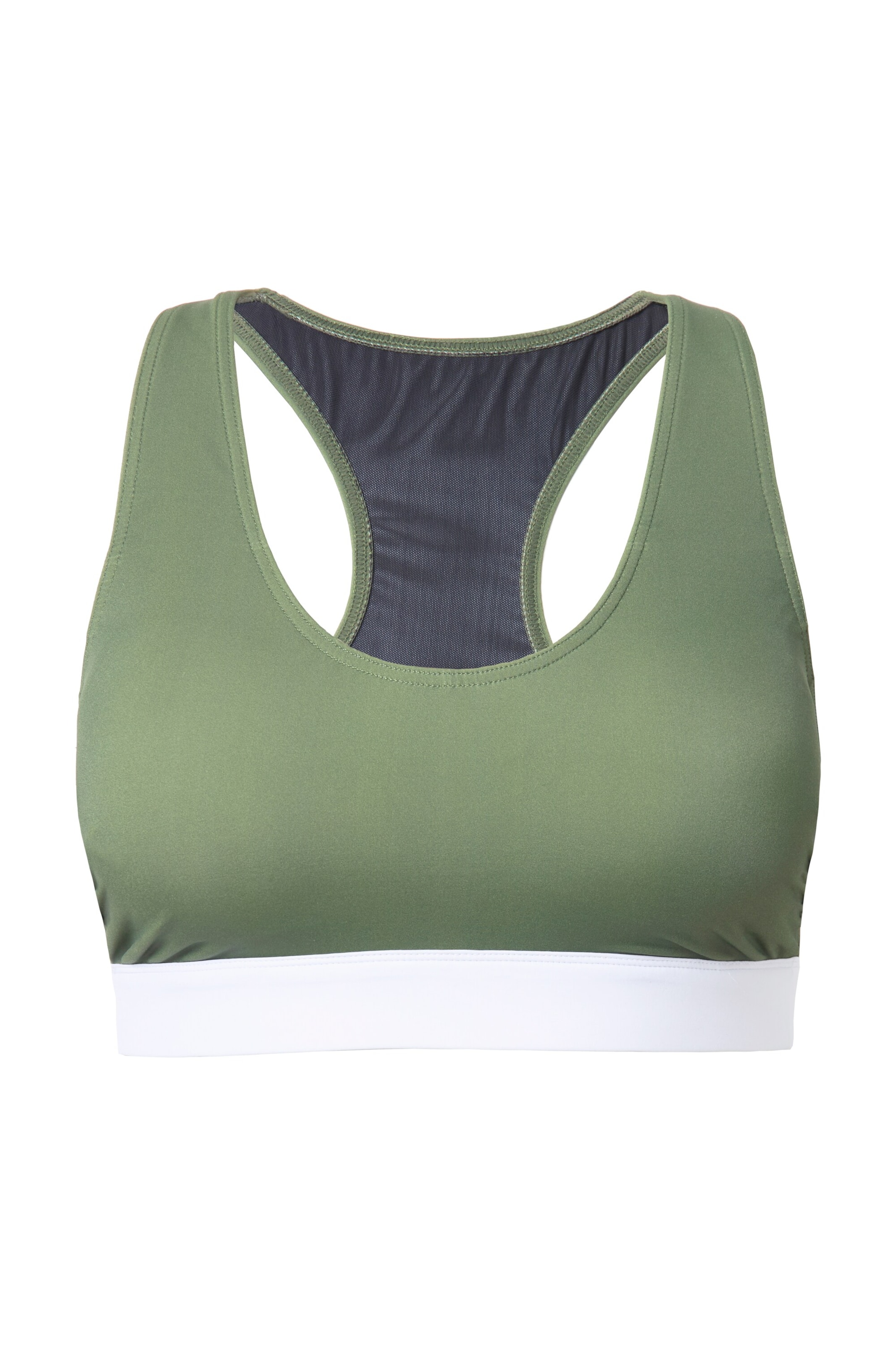 Studio Untold T-shirt BH in Groen: voorkant