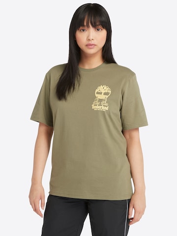 TIMBERLAND T-Shirt 'For the Outdoors' in Grün