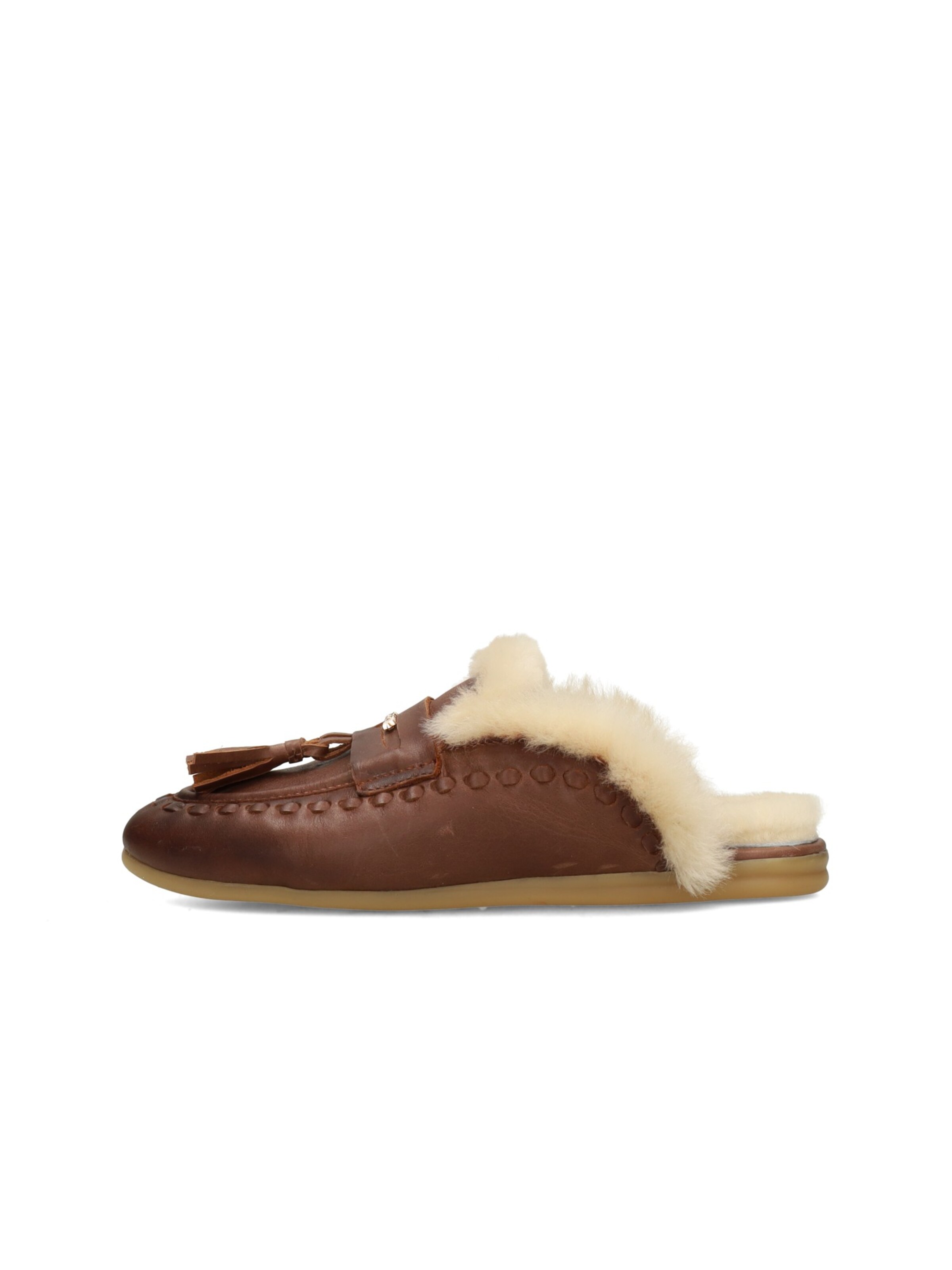 Haboob Mules 'Jolie ' in Brown: front