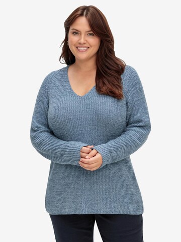 SHEEGO Pullover in Blau: predná strana