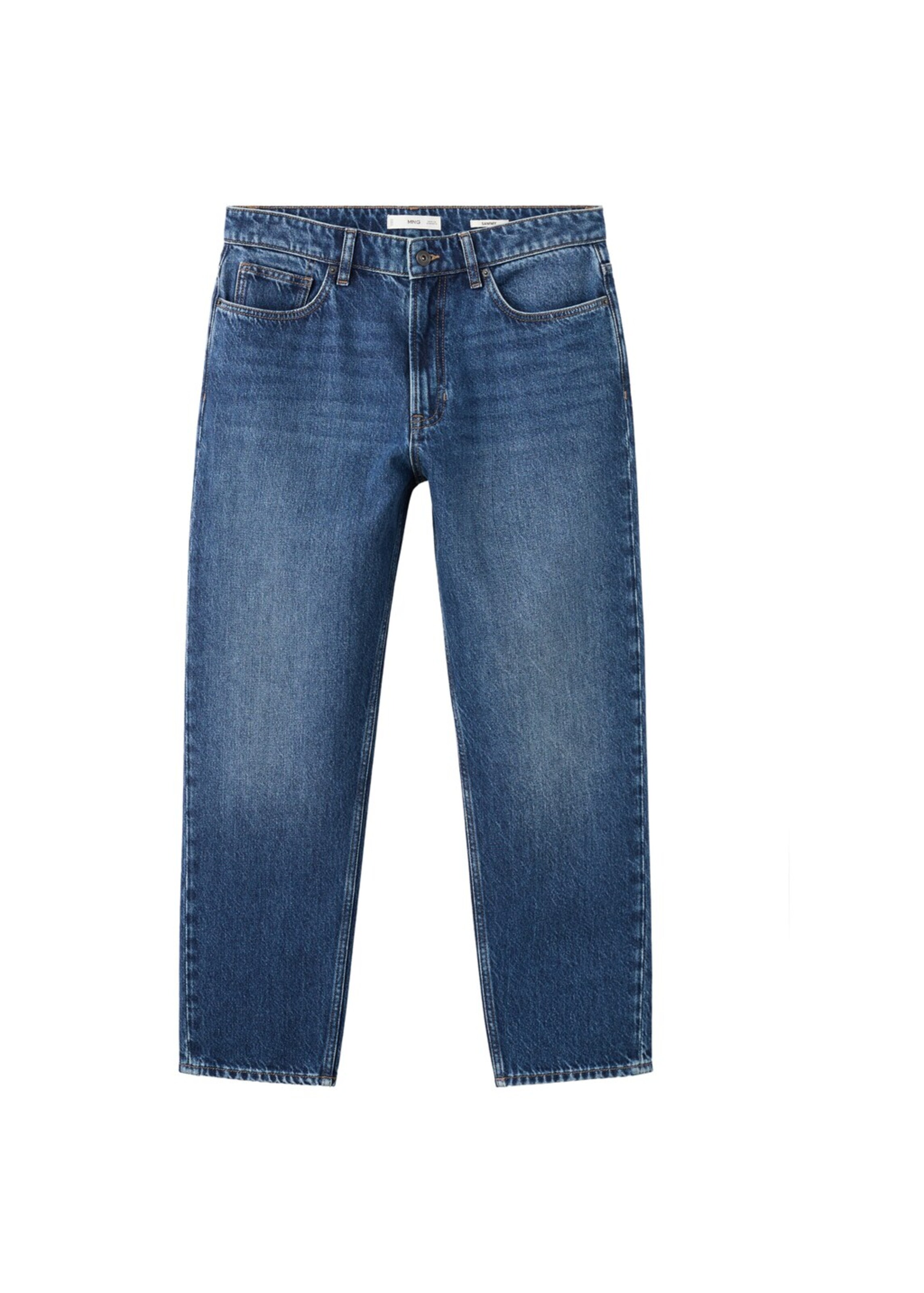 MANGO MAN Regular Jeans 'Sammy' in Blue: front