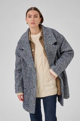 My Essential Wardrobe Overgangsfrakke 'MaggieMW' i blå: forside