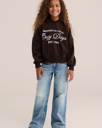WE Fashion - Jersey en marrón