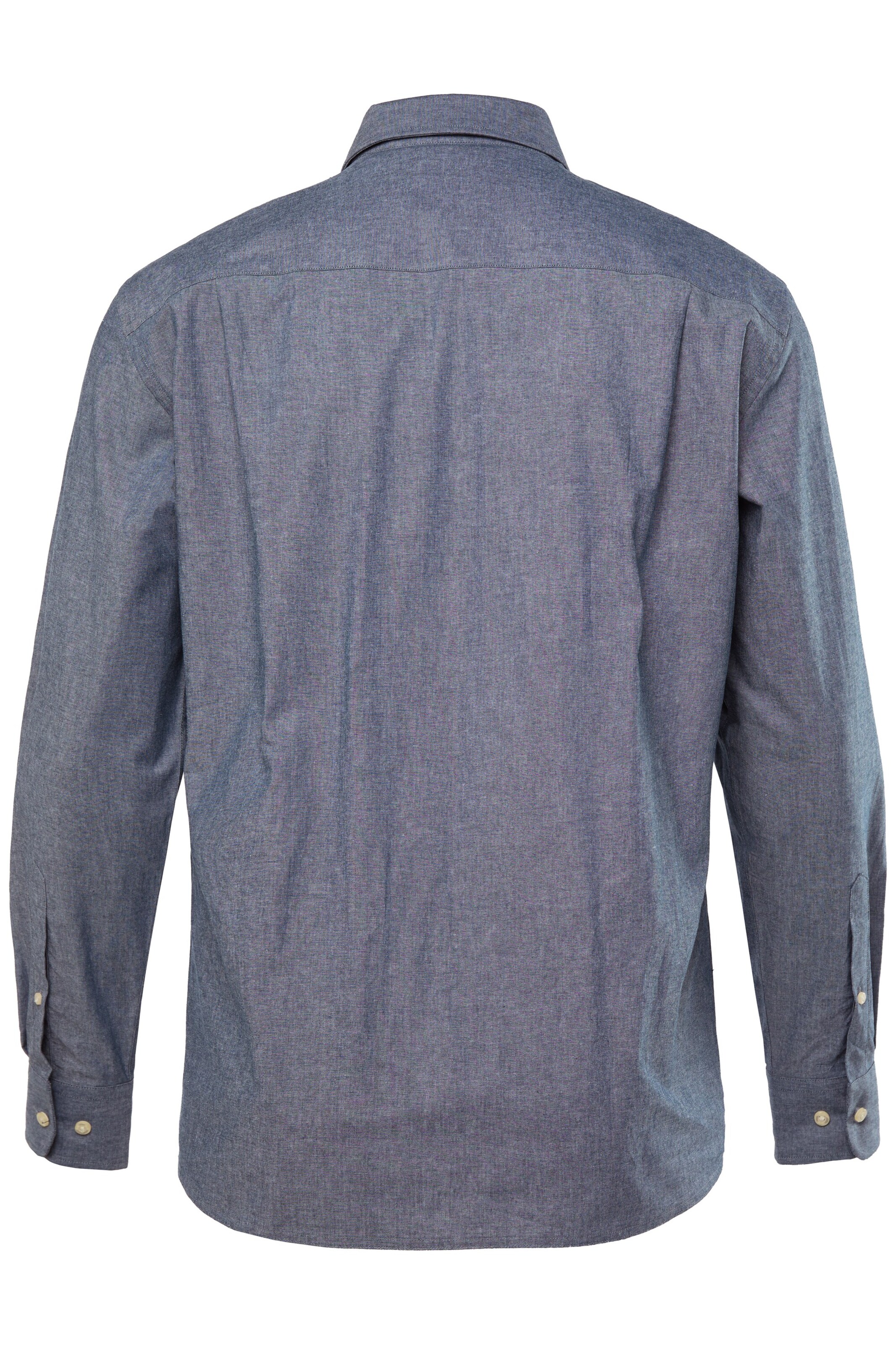 Boston Park Regular fit Button Up Shirt in Blue