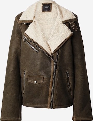 Goosecraft Winter Jacket 'Violet' in Brown: front