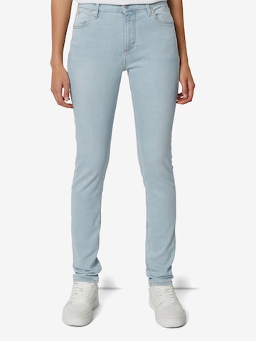 Marc O'Polo DENIM Skinny Jeans 'KAJ' in Blauw: voorkant