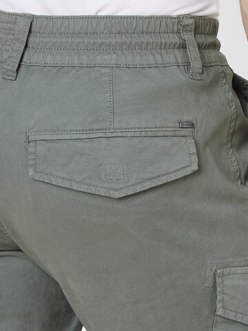 PADDOCKS Tapered Cargohose in Grün
