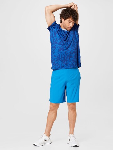 NIKE Sportshirt 'Superset' in Blau