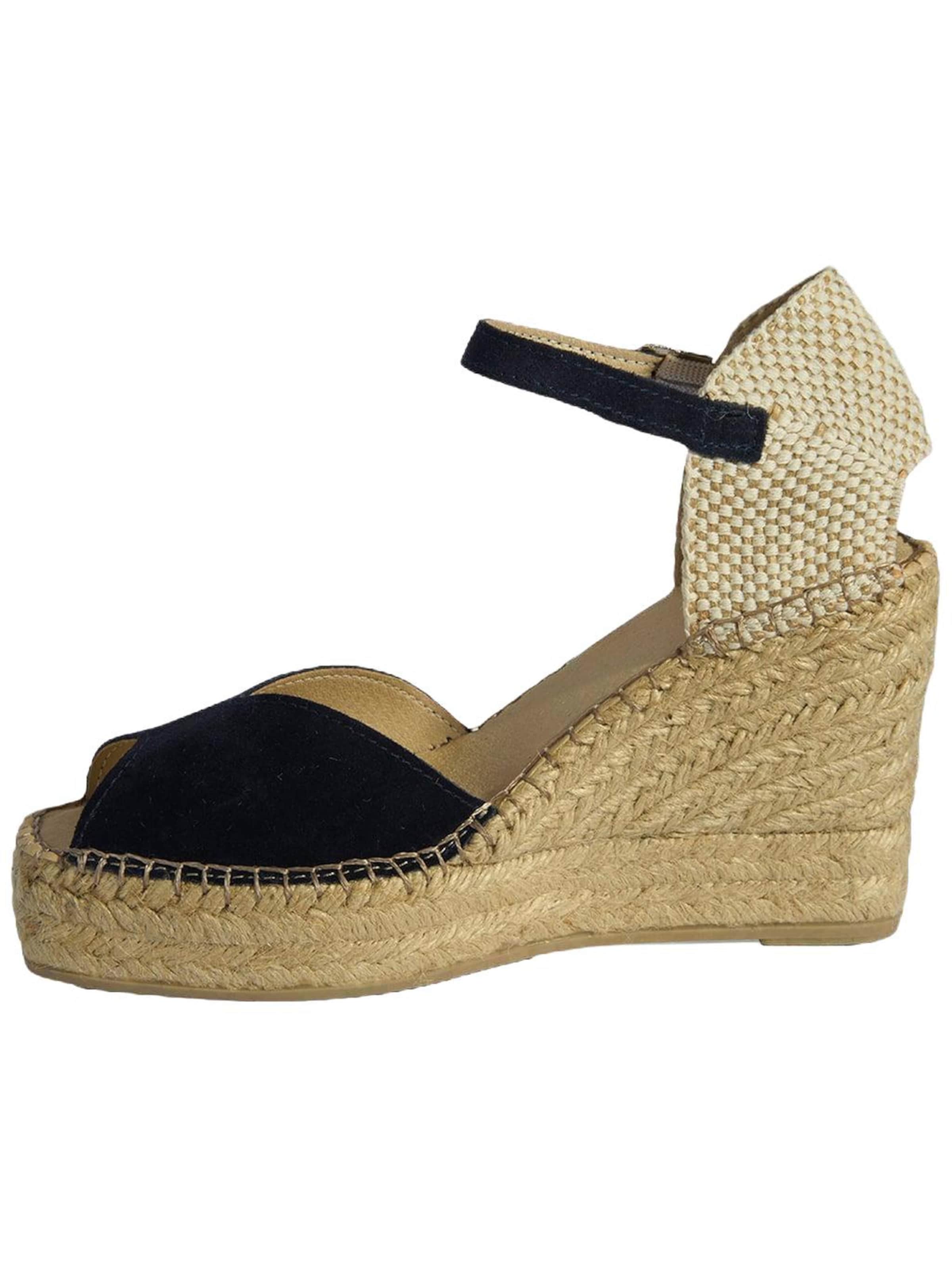 Desa - Sandalias con hebilla 'Slip-Ons' en azul
