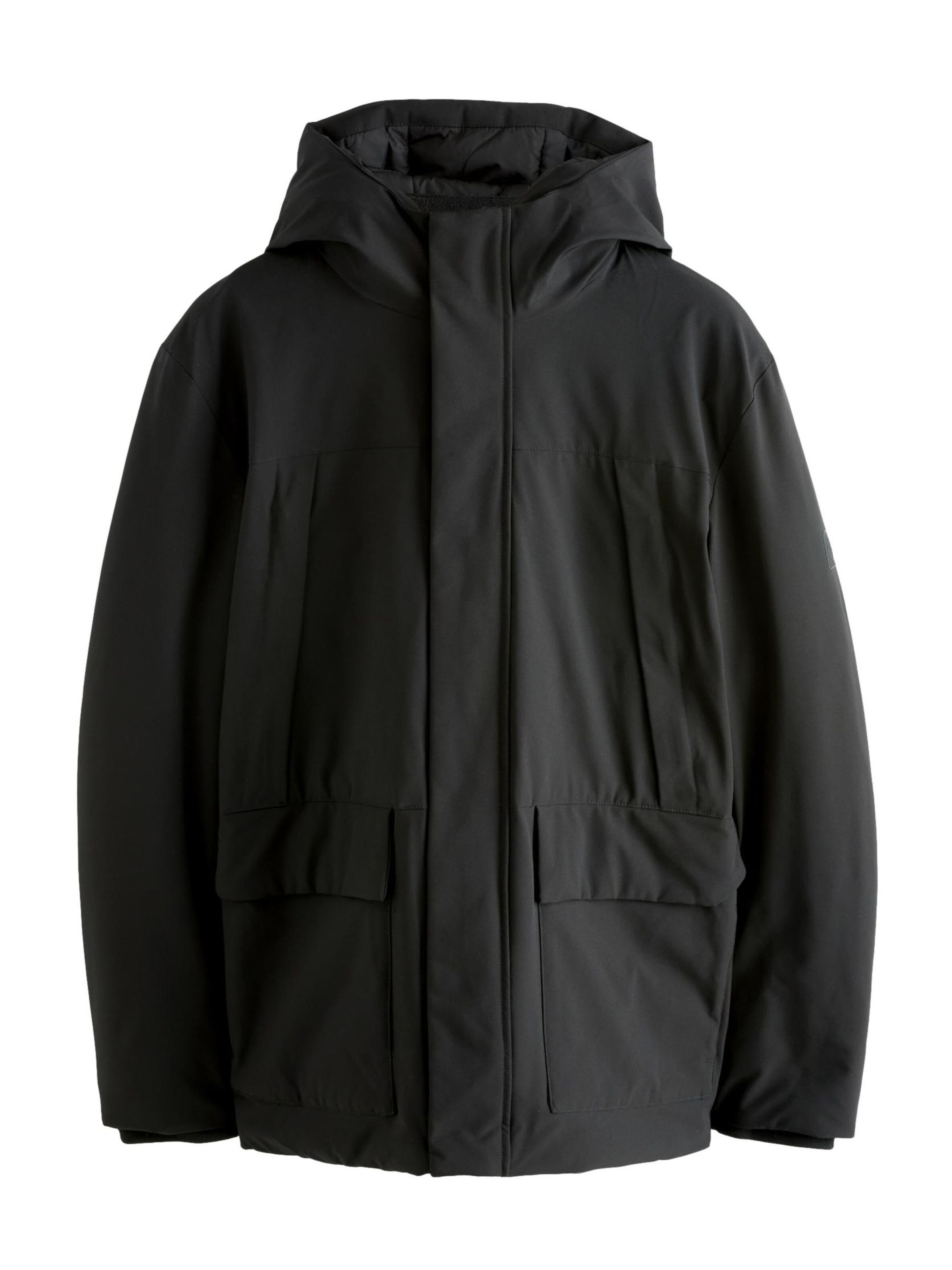 Next Parka in Schwarz: Vorderseite