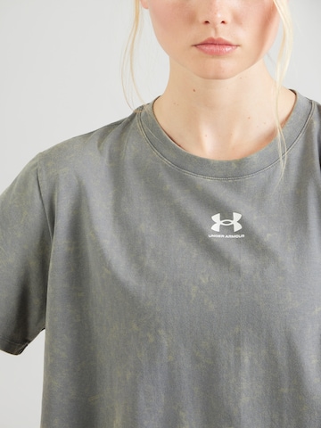 UNDER ARMOUR Funkčné tričko 'Rival' - Sivá