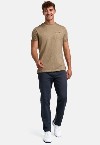 INDICODE JEANS Regular Chino trousers ' Gabrin ' in Blue
