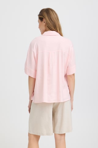 T-shirt 'PZLUCA' Pulz en rose