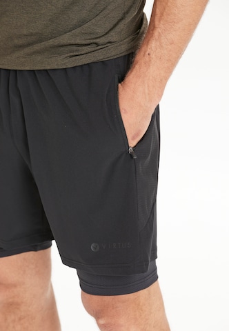 Virtus Regular Workout Pants 'Dylan' in Black