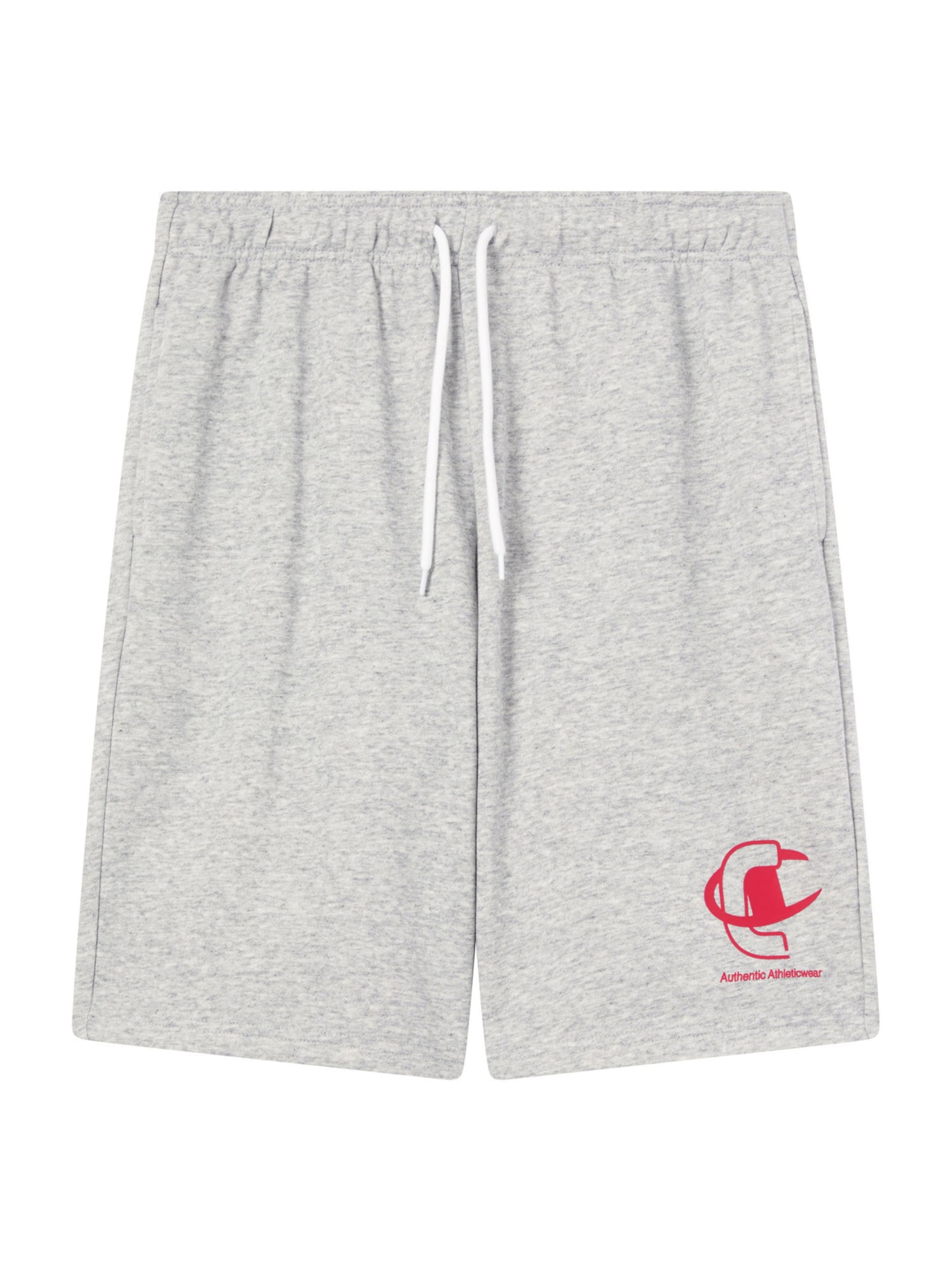 Champion Authentic Athletic Apparel Pants in mottled grey / Cranberry, Item view