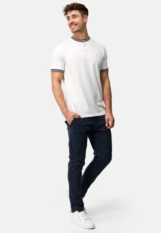 T-Shirt 'Odell ' INDICODE JEANS en blanc