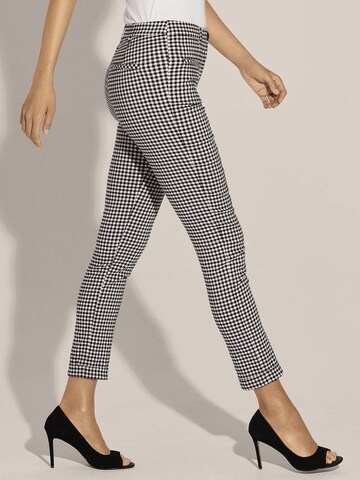 Coupe slim Pantalon MADELEINE en noir