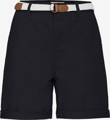 Oxmo Chinoshorts inkl. Gürtel in Schwarz: Vorderseite