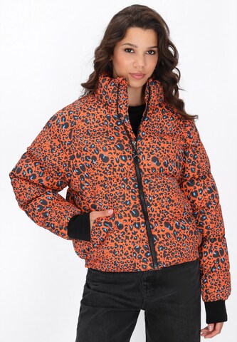 myMo ROCKS - Chaqueta de invierno en naranja: frente