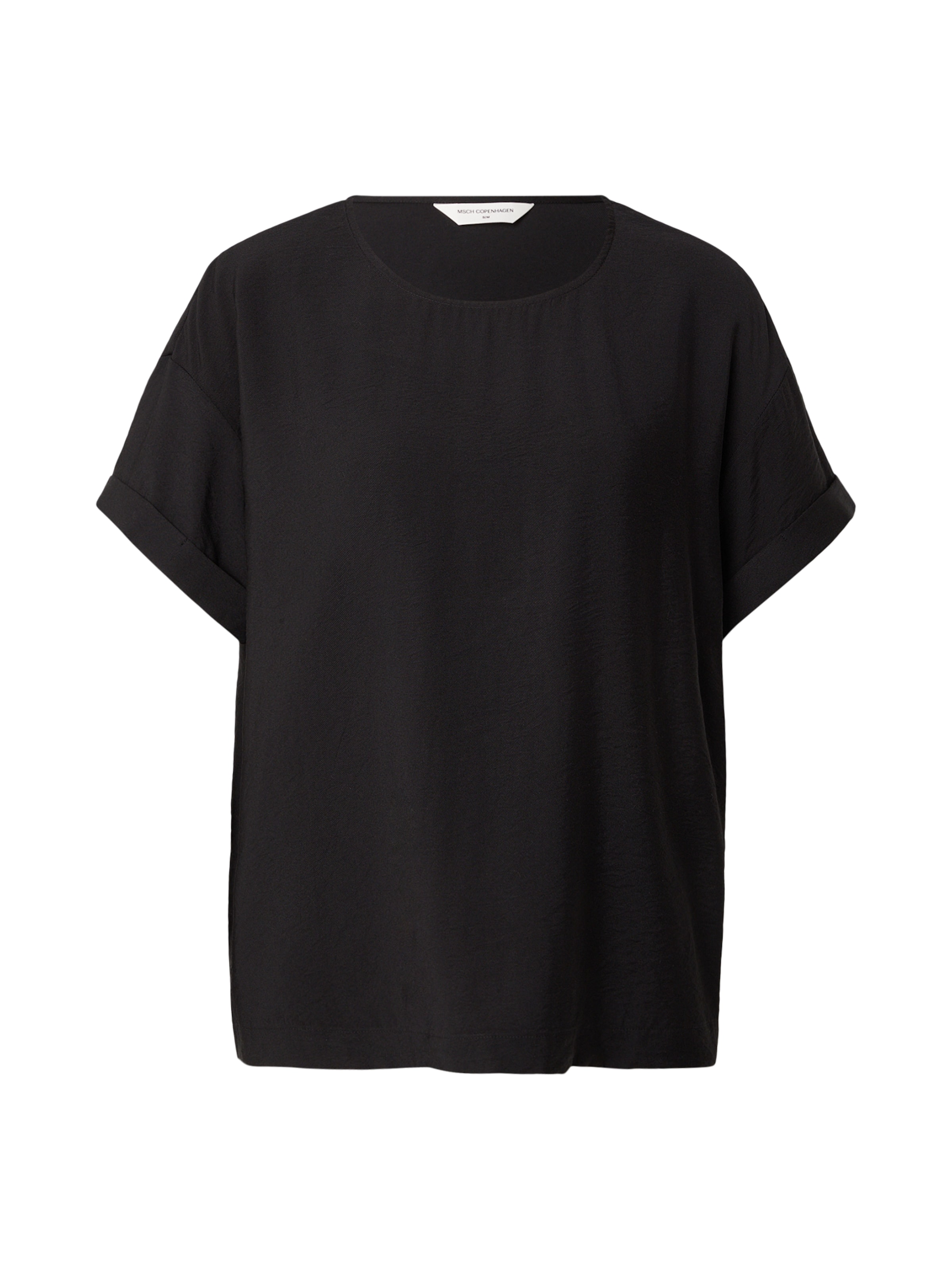Maglietta 'Basina Amab' di MSCH COPENHAGEN in nero: frontale