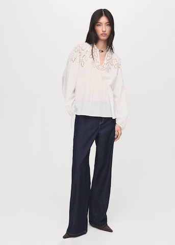 MANGO Bluse 'Milous' in Beige