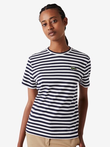 T-shirt LACOSTE en bleu