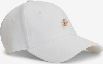 TOMMY HILFIGER Кепка в Белый: спереди