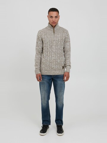 !Solid Strickpullover 'Pankraz' in Beige