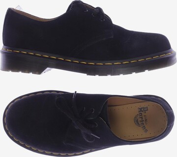 Dr martens black 1461 sales pascal velvet flat shoes