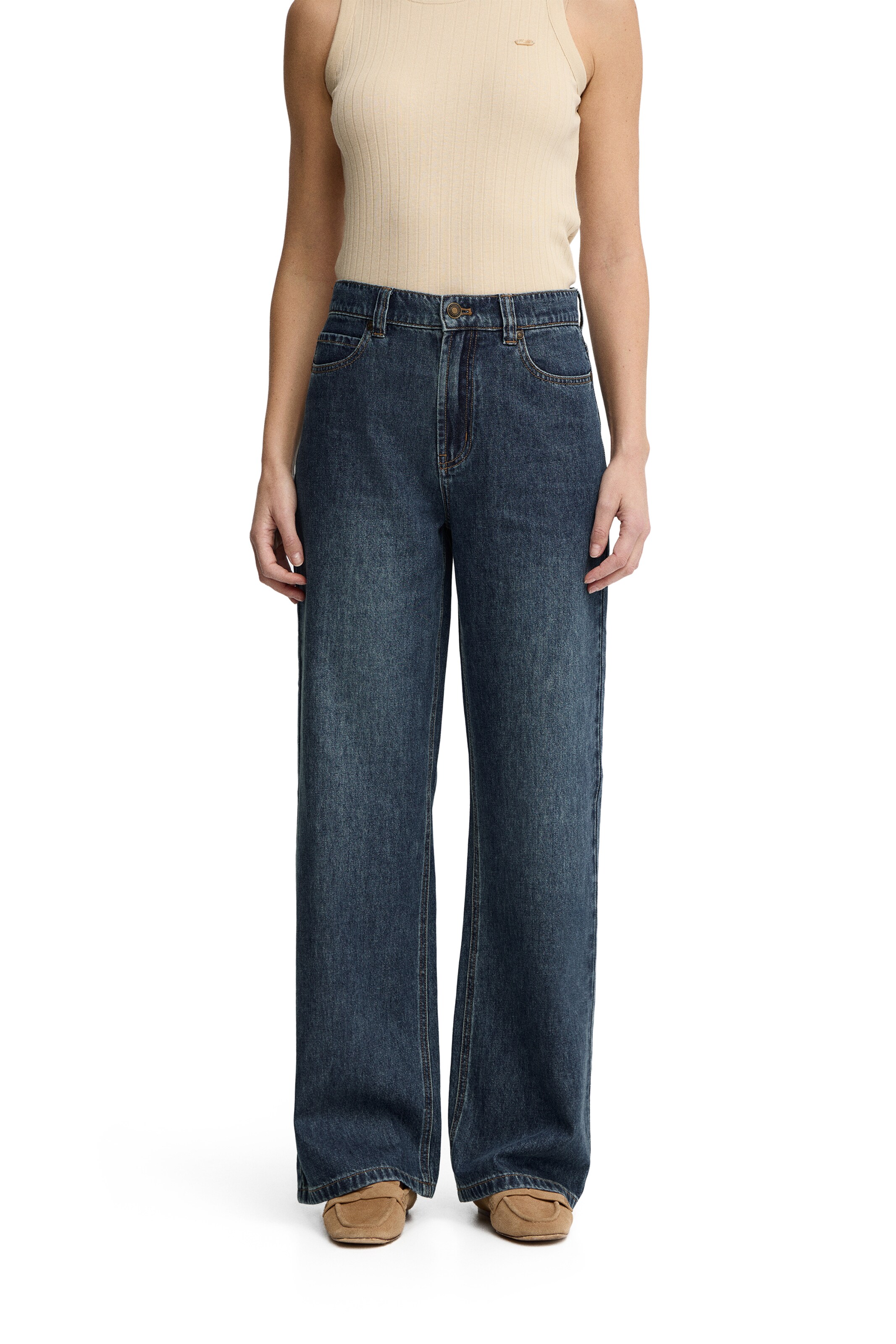Polo Club Loosefit Jeans in Blau