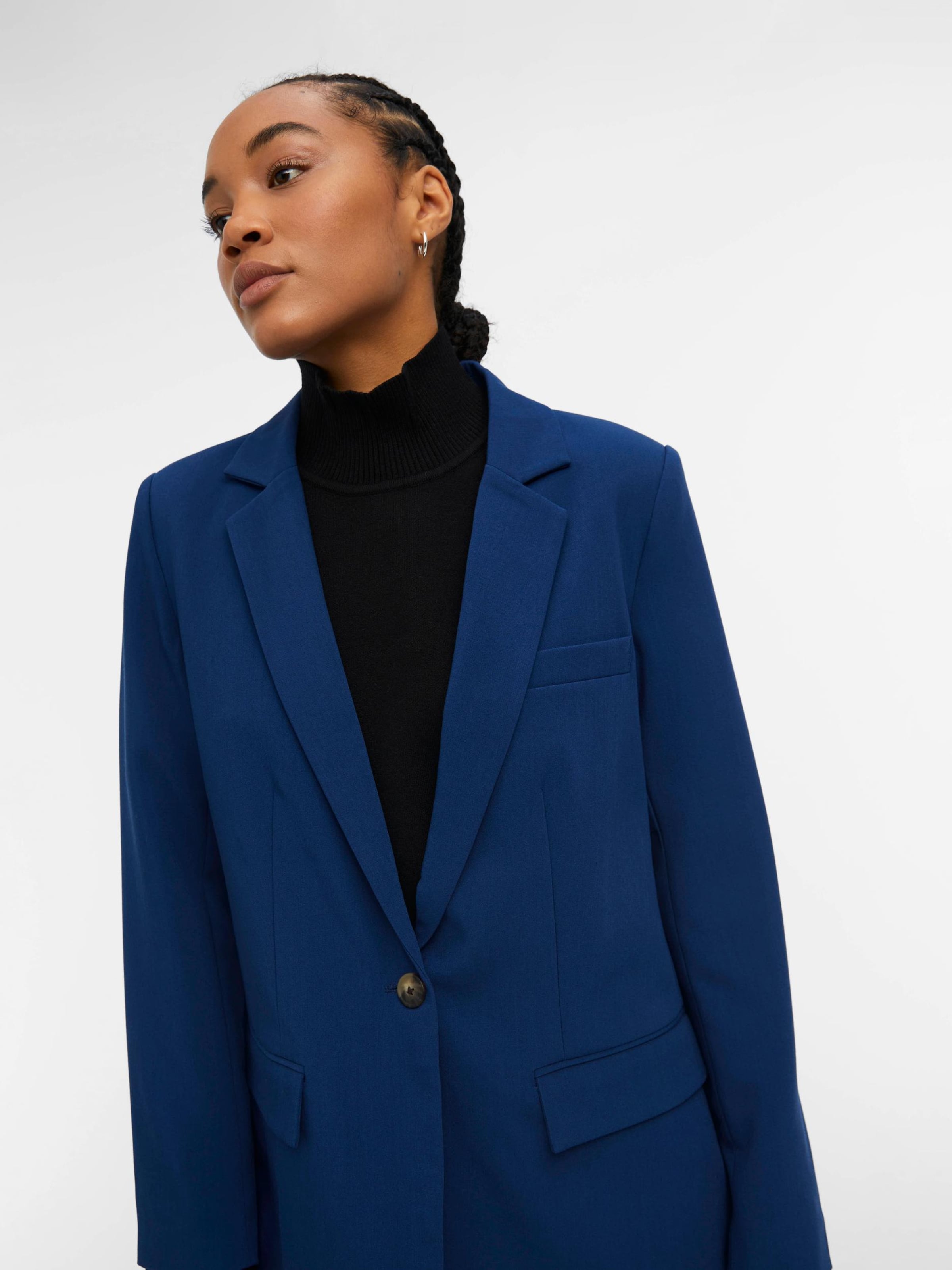 Blazer bleu roi sale