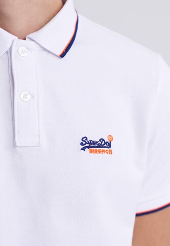 Tapered Maglietta 'Poolside' di Superdry in bianco