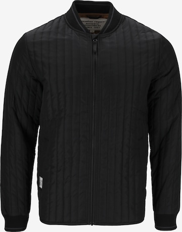 Weather Report Outdoor jacket in Black: front