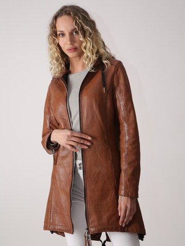 Miracle of Denim Between-Season Jacket in Brown