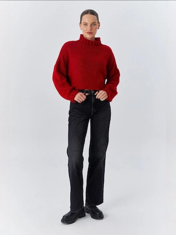 MixRay Sweater in Red