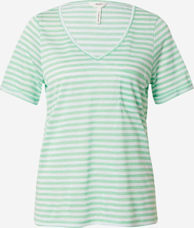 OBJECT T-Shirt 'Tessi' in grasgrün / weiß, Produktansicht