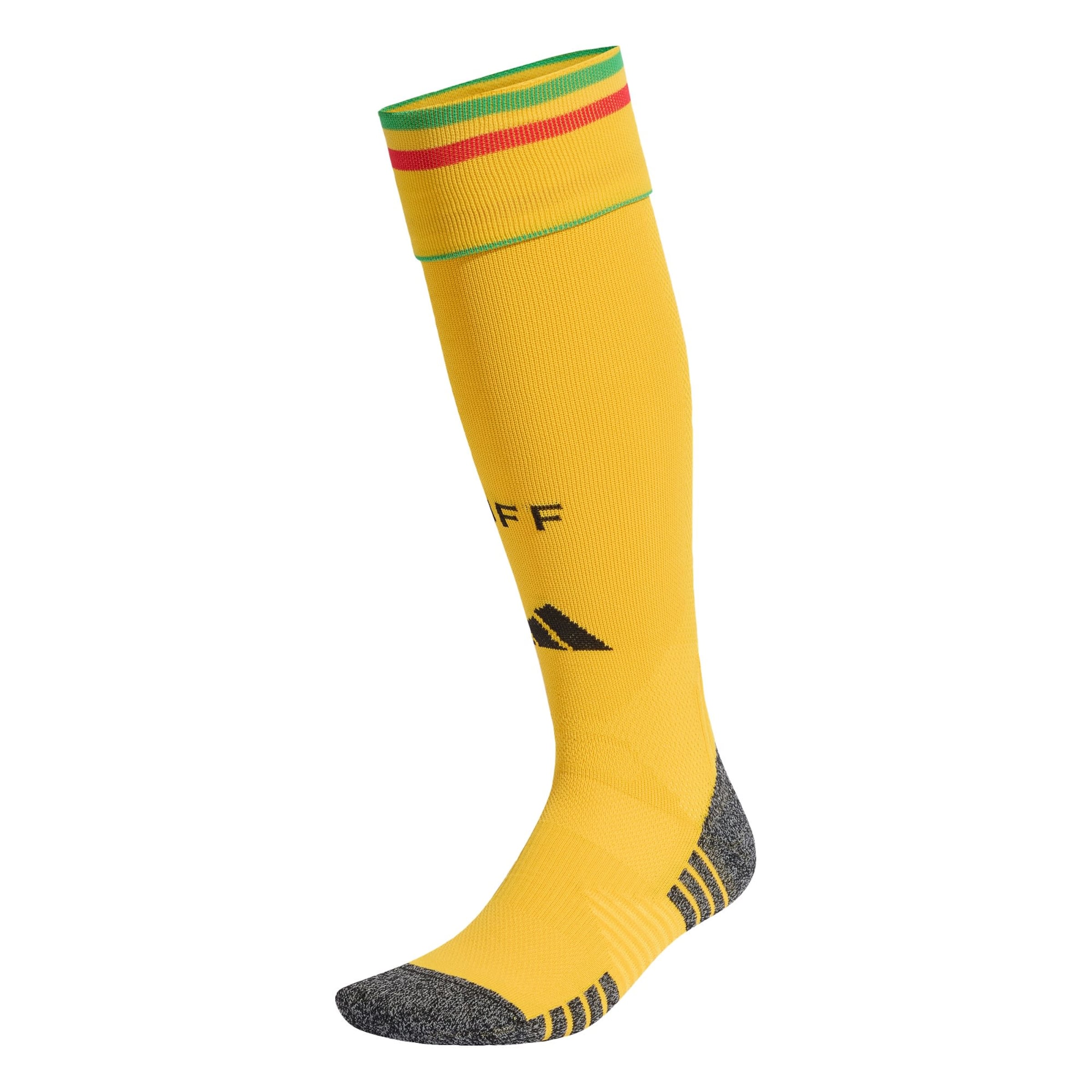 Chaussettes de sport 'Jamaika 26 x Bob Marley' ADIDAS PERFORMANCE en jaune : devant