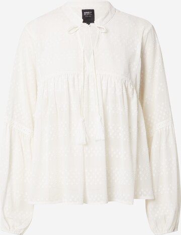 ONLY Blouse 'Elisa' in Wit: voorkant