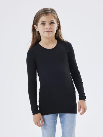 NAME IT Shirt 'Suraja' in Black: front