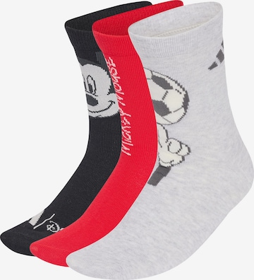 ADIDAS SPORTSWEAR - Calcetines deportivos 'Disney Micky Maus' en Mezcla de colores: frente