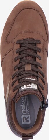 Rieker High-Top Sneakers in Brown