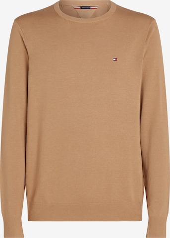 Pull-over 'Essential' TOMMY HILFIGER en marron : devant