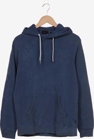 QUIKSILVER Sweatshirt & Zip-Up Hoodie in L in Blue: front