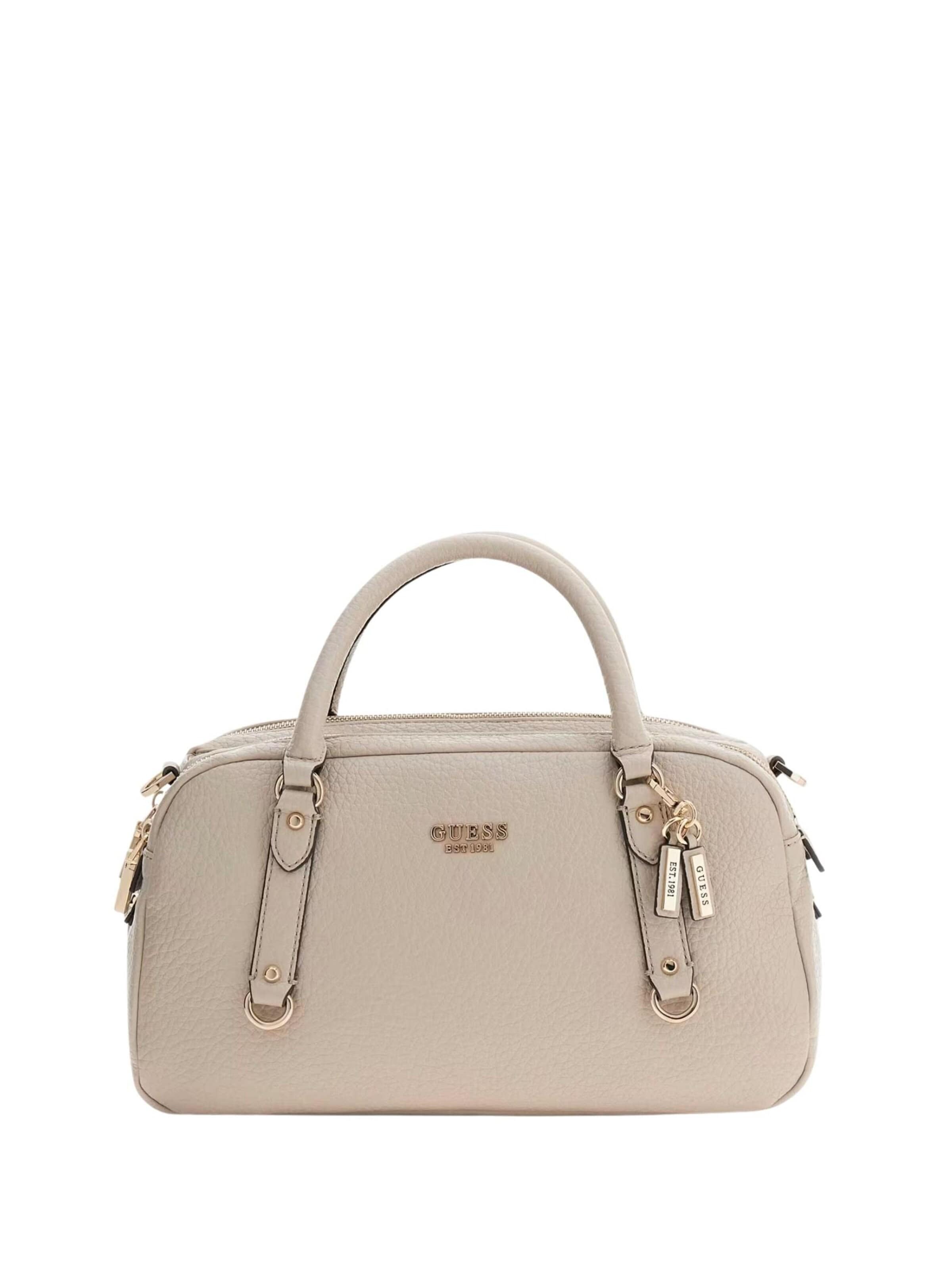 Sacs à main 'Guess Sacs à main Marsha Mini Taupe' GUESS en marron : devant
