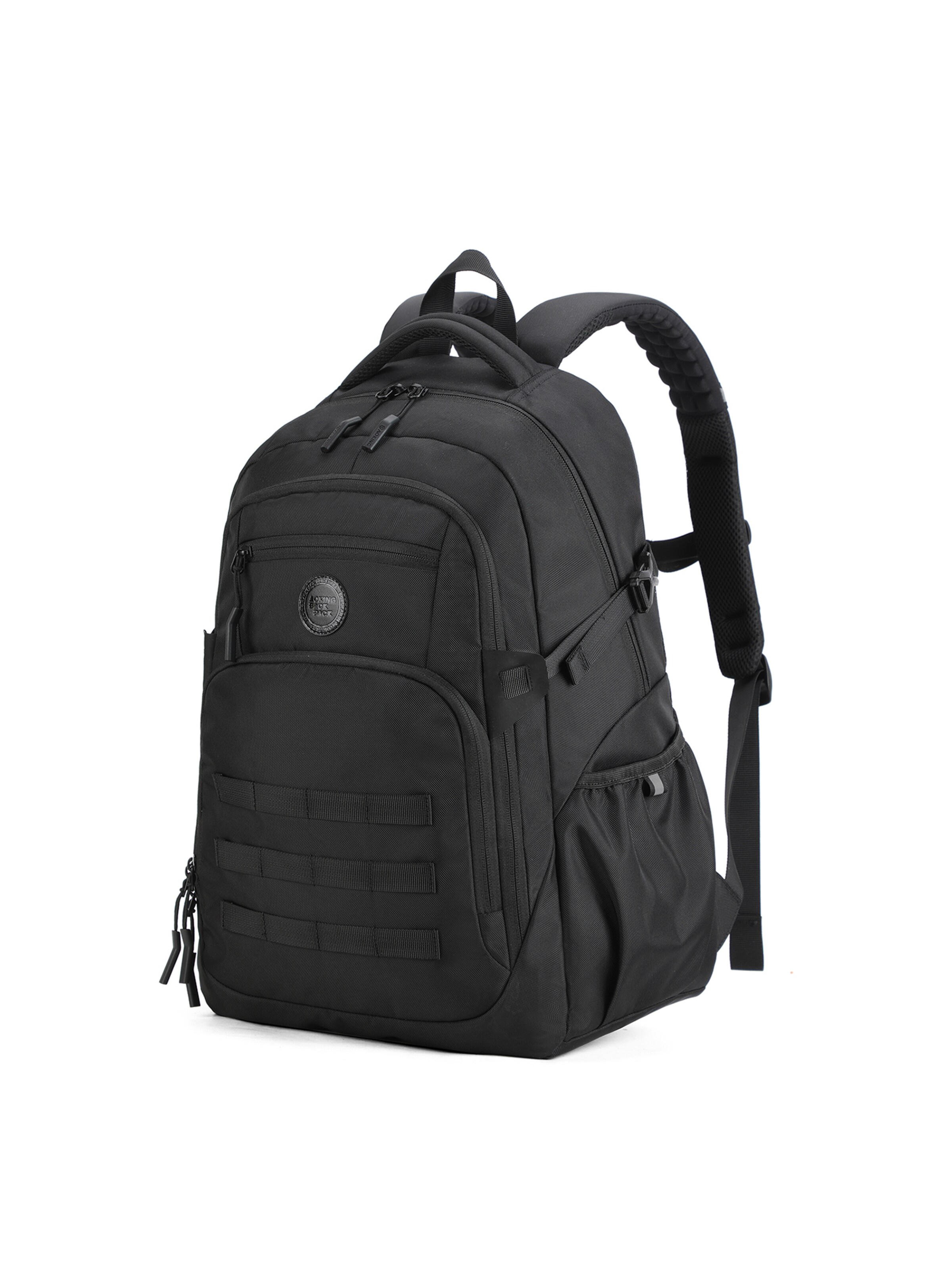 Aoking Rucksack in Schwarz: Vorderseite