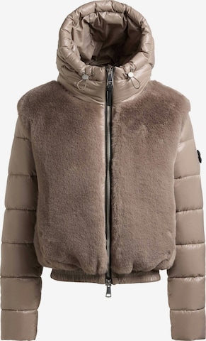khujo Jacke 'Onika' in Beige: Vorderseite